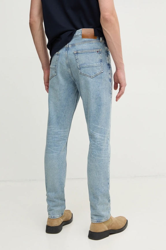 Odzież Tommy Hilfiger jeansy MW0MW37819 niebieski
