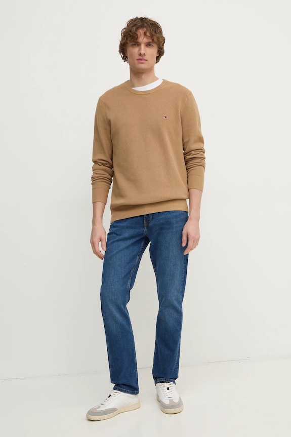 Tommy Hilfiger jeansi MW0MW39037 albastru AW25