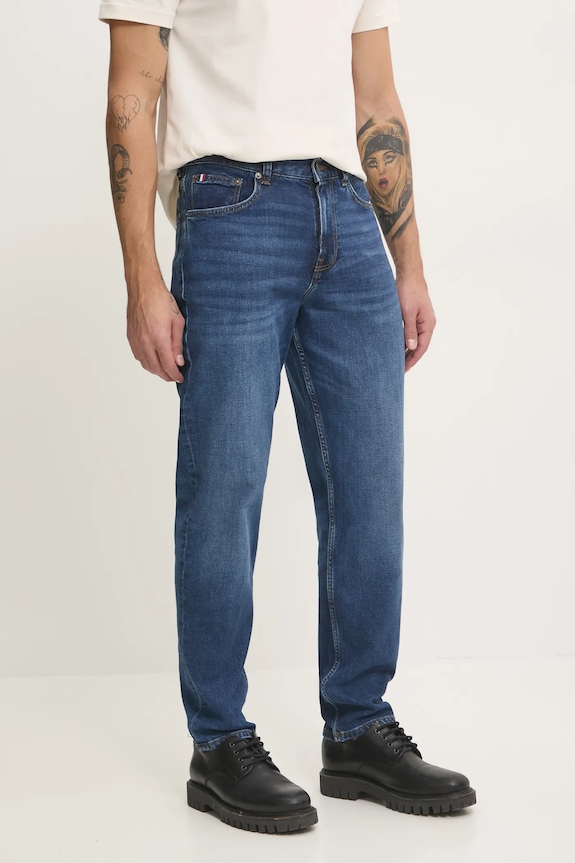 Tommy Hilfiger jeans albastru MW0MW39038