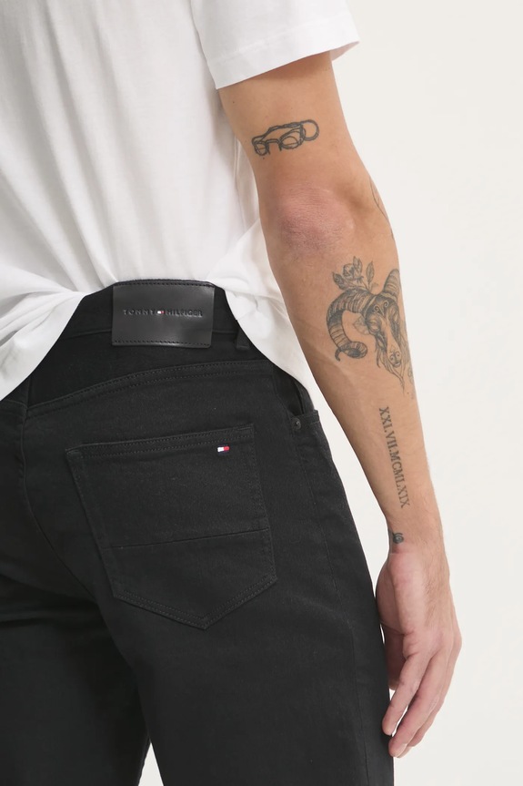 Tommy Hilfiger jeansy czarny MW0MW39040