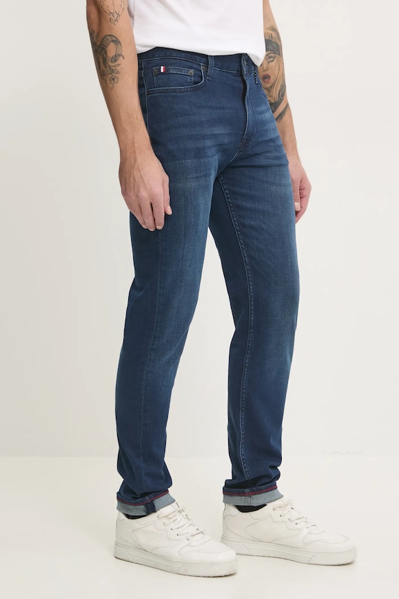 Džíny Tommy Hilfiger námořnická modř MW0MW39042