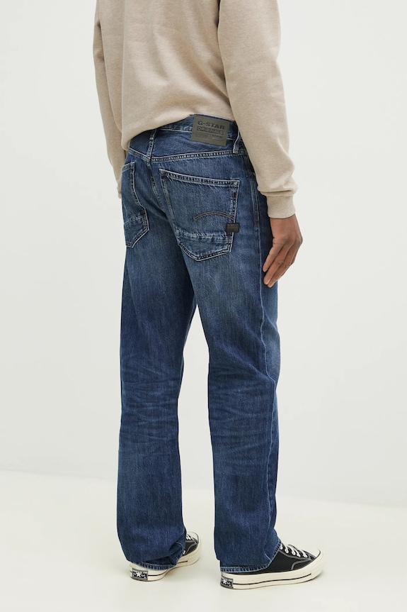 Îmbrăcăminte G-Star blugi straight bărbați Dakota Regular Straight D23691.D536 albastru