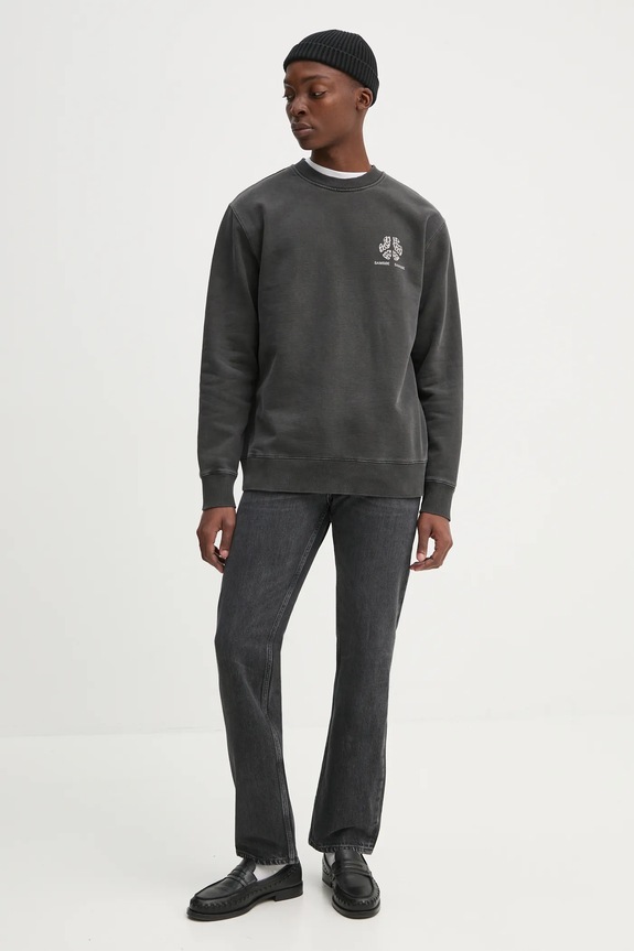 Samsoe Samsoe jeansy M24300006 szary SS25