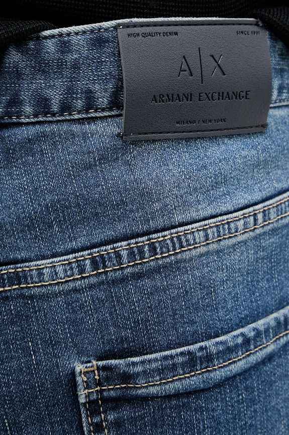 Džíny Armani Exchange modrá XM000049.AF14266.NOS