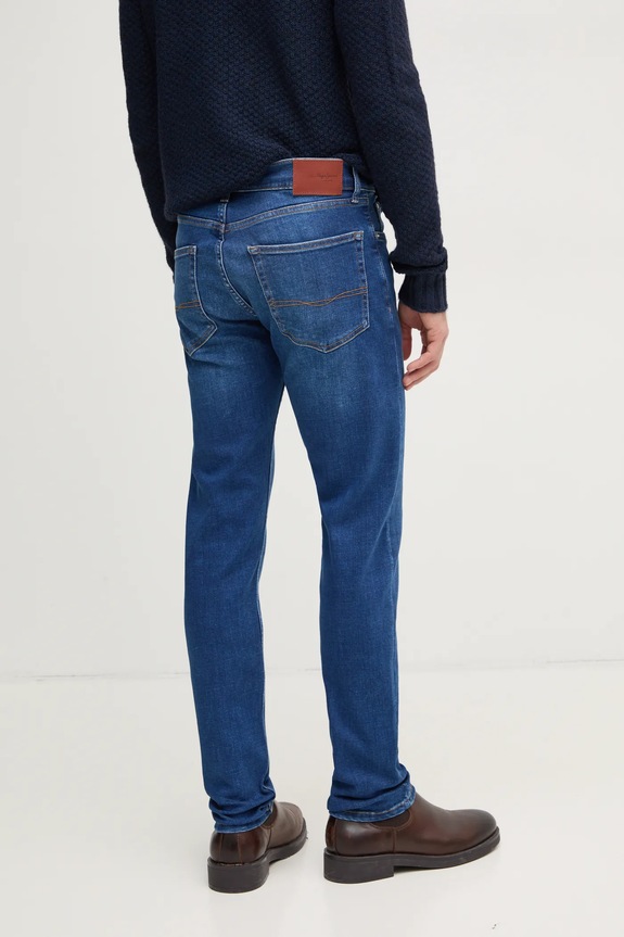 Îmbrăcăminte Pepe Jeans jeans SLIM JEANS HATCH PM207388HX4 albastru