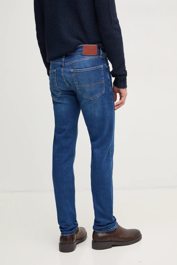 Îmbrăcăminte Pepe Jeans jeans SLIM JEANS HATCH PM207388HX4 albastru