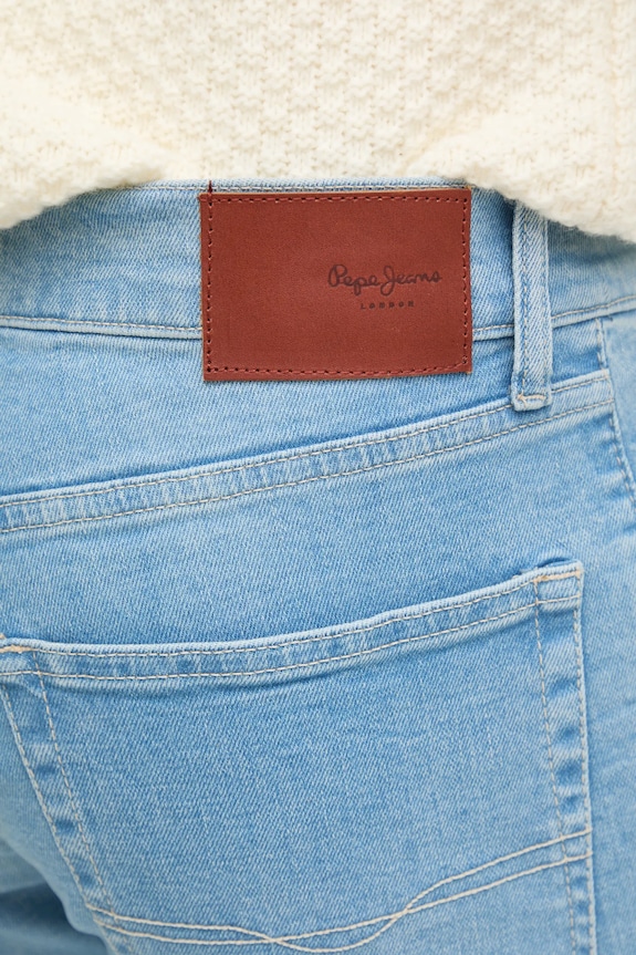 Rifle Pepe Jeans SLIM JEANS HATCH modrá PM207388NC7
