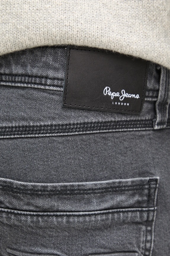 Pepe Jeans jeansy TAPERED JEANS SPIKE szary PM207391UM5