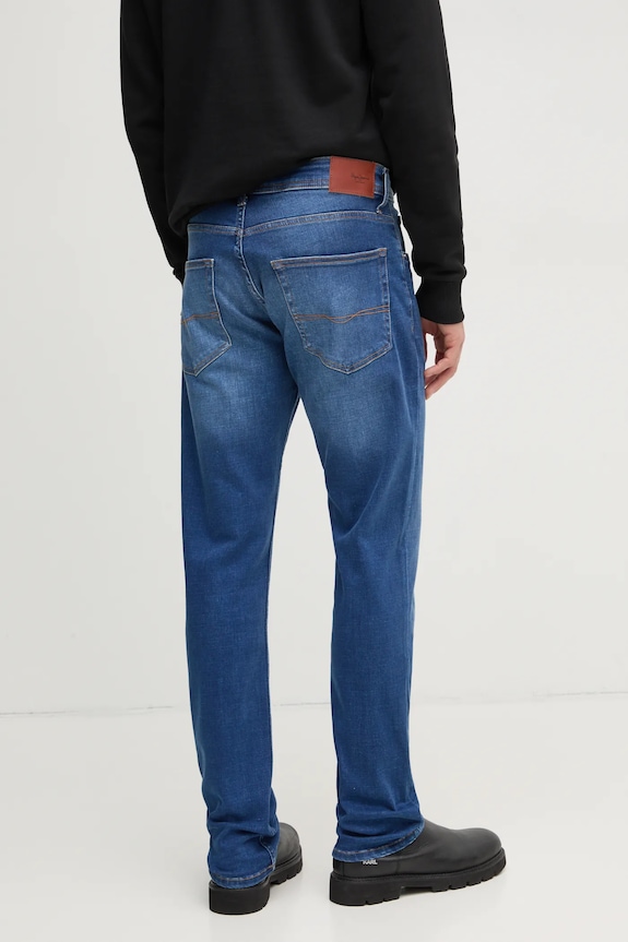 Îmbrăcăminte Pepe Jeans jeans STRAIGHT JEANS CASH PM207393HX4 albastru
