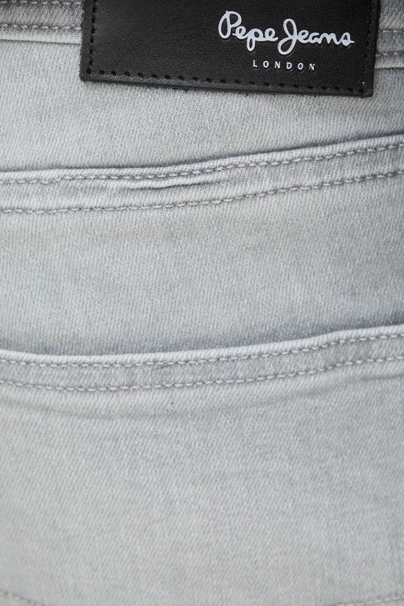 Rifle Pepe Jeans STRAIGHT JEANS CASH sivá PM207393UM2