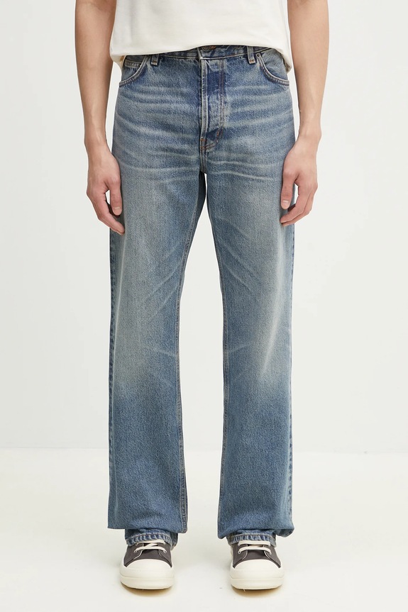Джинсы Fiorucci Lollipop Heart Print Straight Fit Jeans голубой U02SPDJE075DN02DN02
