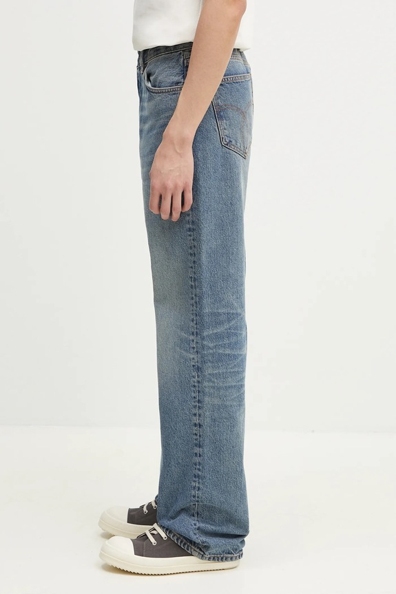 Джинсы Fiorucci Lollipop Heart Print Straight Fit Jeans U02SPDJE075DN02DN02 голубой SS25