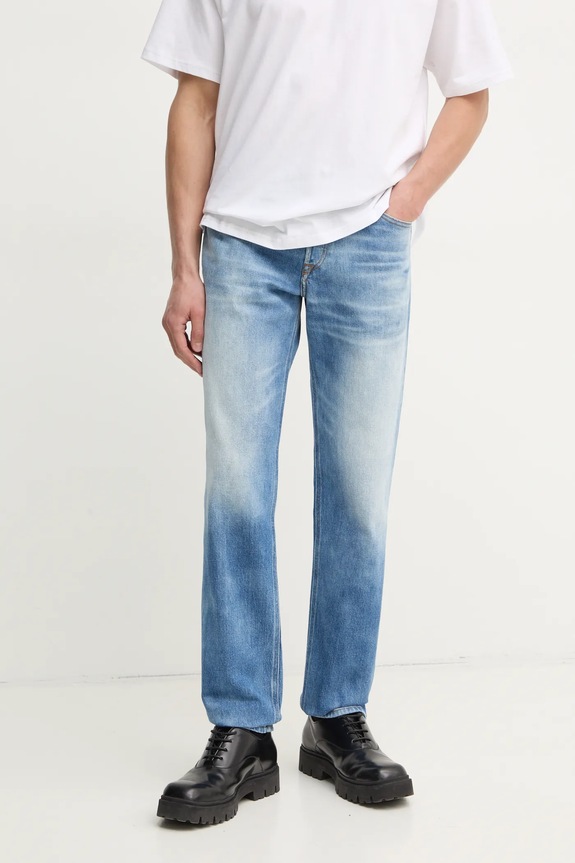 Diesel jeansy 2023 D-FINITIVE L.34 TROUSERS niebieski A10231.09L20