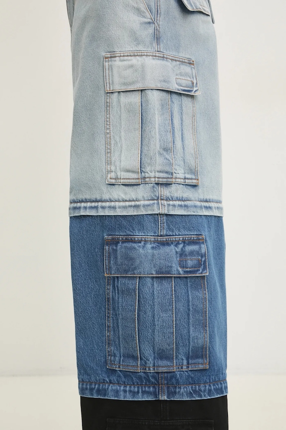 VETEMENTS jeansy Deconstructed Triple Cargo UA66PA510N