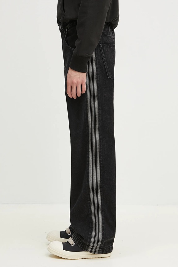 adidas Adicolor Denim Firebird Joggers Black JC6718 black AW25