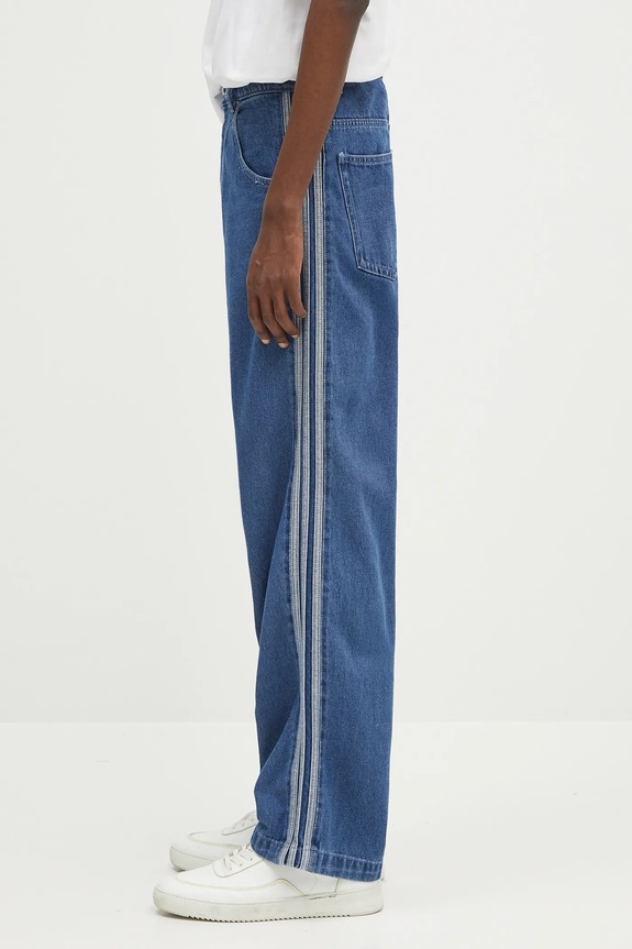 adidas Originals jeansy Firebird JC6234 niebieski AW25