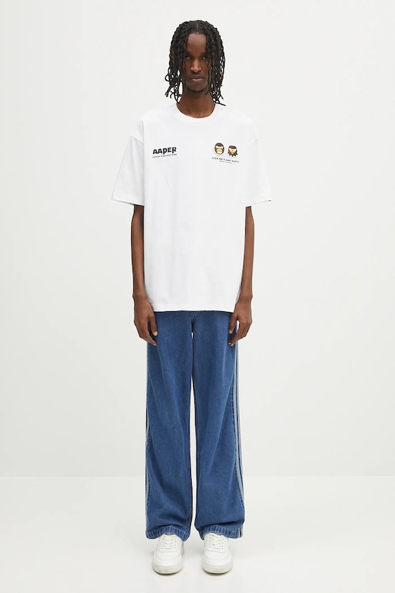 adidas Originals jeansy Firebird JC6234 niebieski