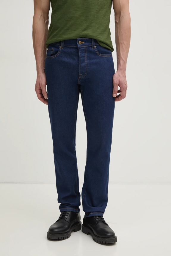 United Colors of Benetton jeansy slim fit męskie granatowy 4MCP57BC8