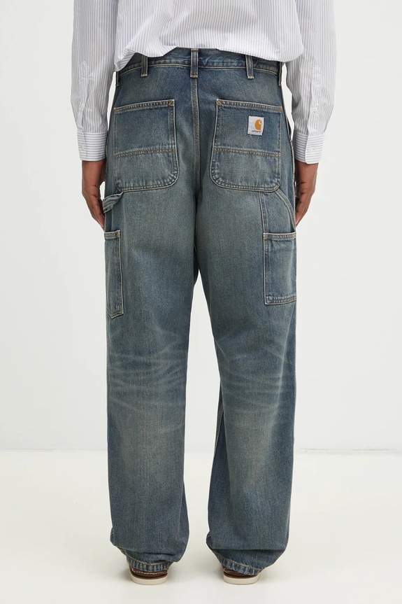 Abbigliamento Carhartt WIP jeans Double Knee Pant I032699.014Q blu