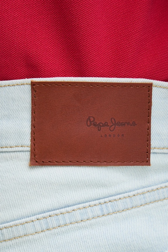 Rifle Pepe Jeans SLIM JEANS HATCH modrá PM207388PG3