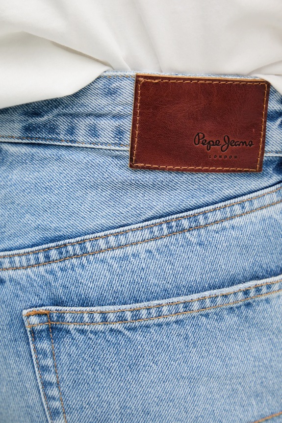 Pepe Jeans jeansy TAPERED JEANS CALLEN niebieski PM207392RM0