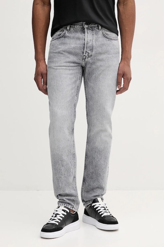 Rifle Pepe Jeans STRAIGHT JEANS BYRON sivá PM207394UM6