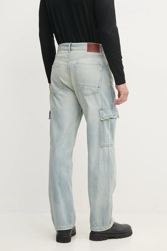 Oblečenie Rifle Pepe Jeans LOOSE JEANS TINT PM208201 modrá