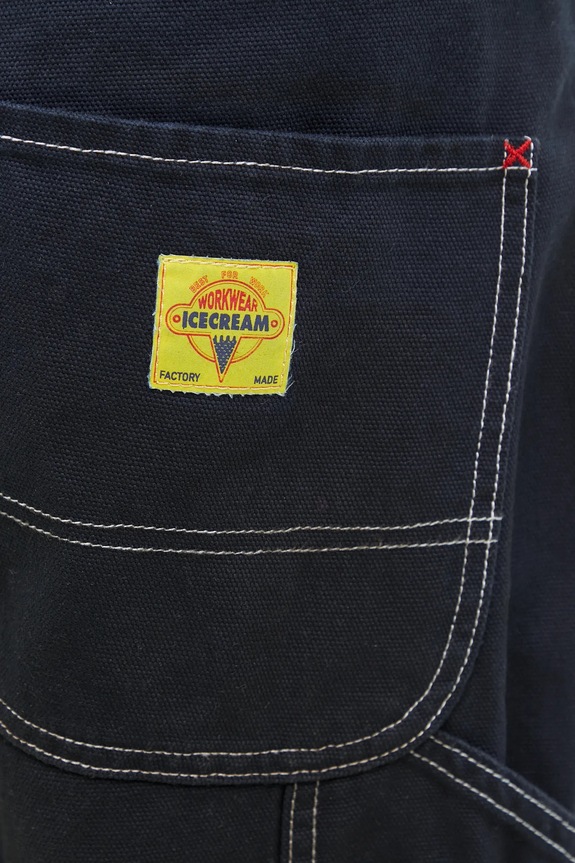 ICECREAM jeans Oil Stained Carpenter Pant navy ICW009