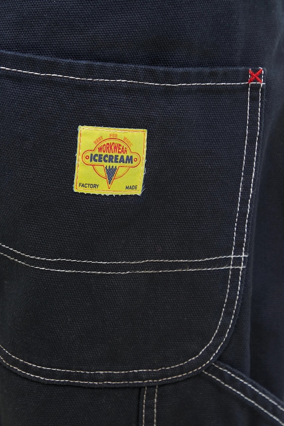 ICECREAM jeans Oil Stained Carpenter Pant navy ICW009