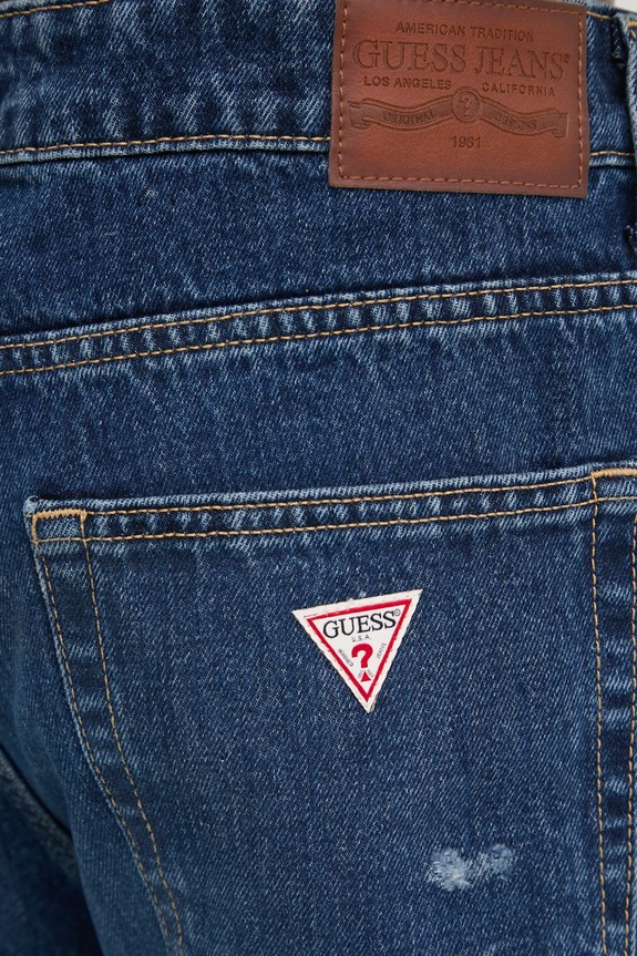 Τζιν παντελόνι Guess Jeans σκούρο μπλε M5RAB3.D5MK1