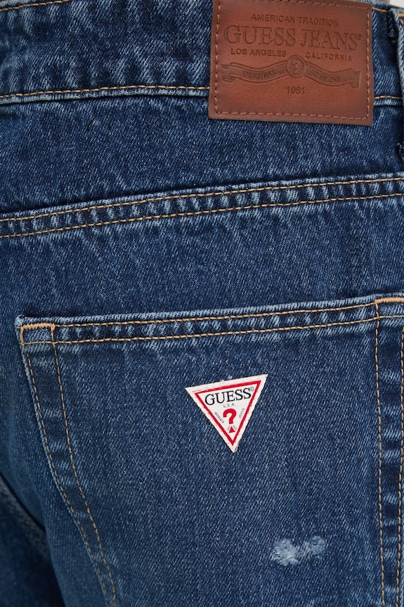 Τζιν παντελόνι Guess Jeans σκούρο μπλε M5RAB3.D5MK1
