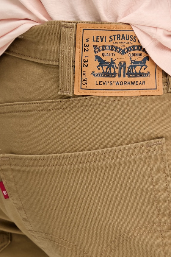 Levi's farmer WORKWEAR 505 UTILITY zöld 34233