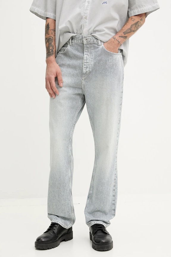 Hugo Blue jeansy granatowy 50539841