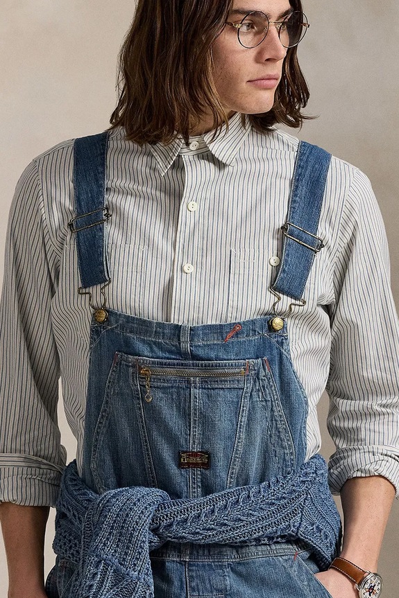 Clothing Polo Ralph Lauren denim overalls 710963271 blue