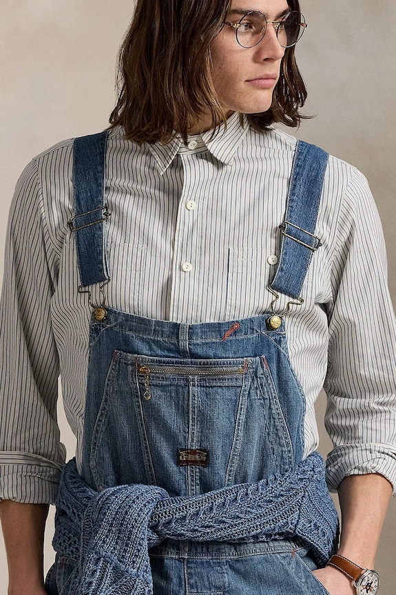 Clothing Polo Ralph Lauren denim overalls 710963271 blue