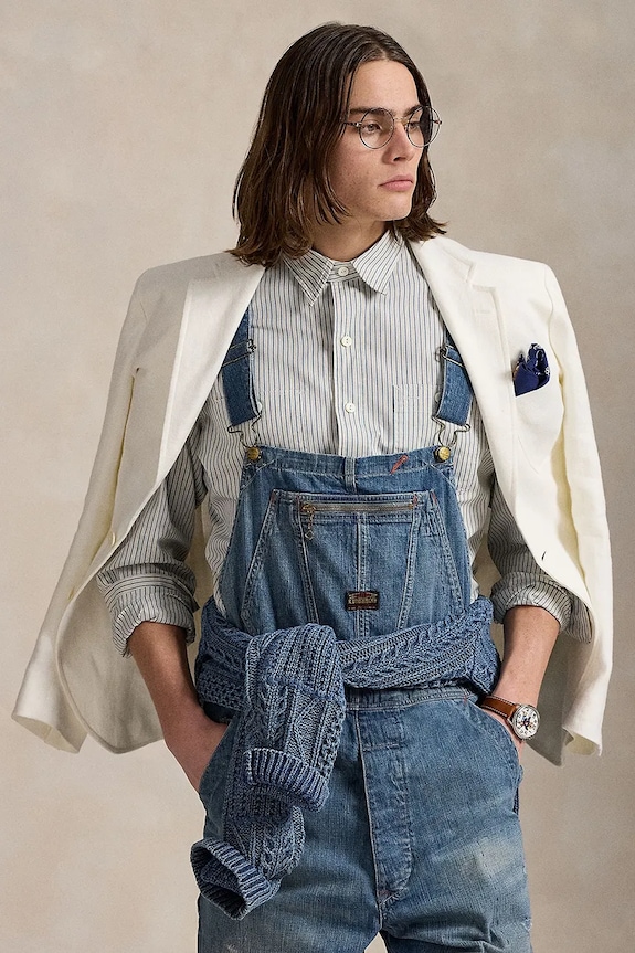 Polo Ralph Lauren denim overalls 710963271 blue