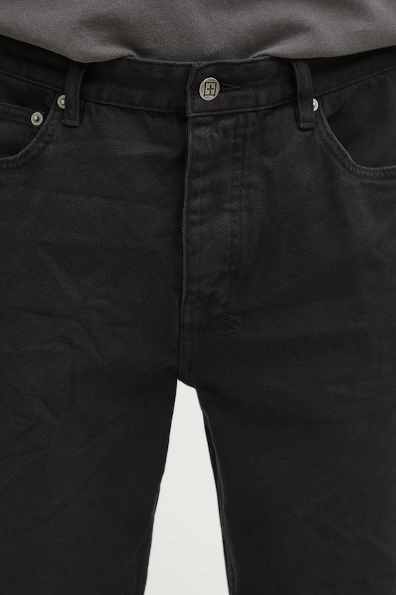 Τζιν παντελόνι KSUBI Hazlow Ghosted μαύρο MPS25DJ007