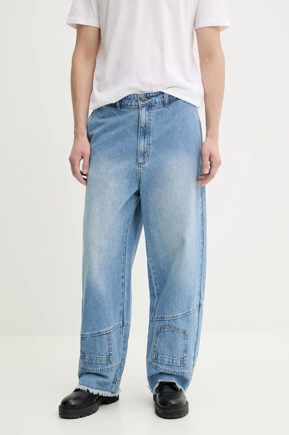 Τζιν παντελόνι Desigual PEKIN μπλε 25SMDD03