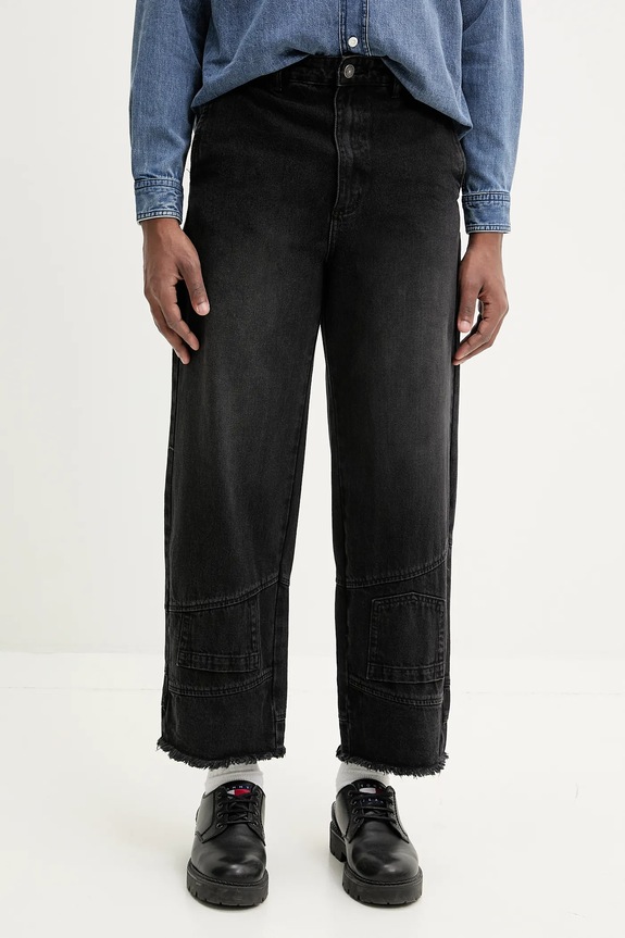 Τζιν παντελόνι Desigual NIMES μαύρο 25SMDD06