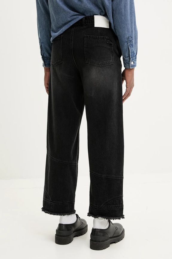 Ρούχα Τζιν παντελόνι Desigual NIMES 25SMDD06 μαύρο