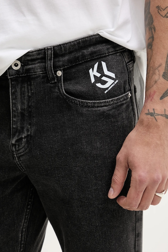 Karl Lagerfeld Jeans jeansy A2M10070 szary