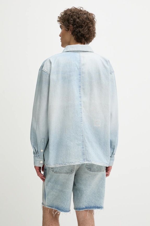 Oblačila Jeans srajca Won Hundred 3647.15049 modra