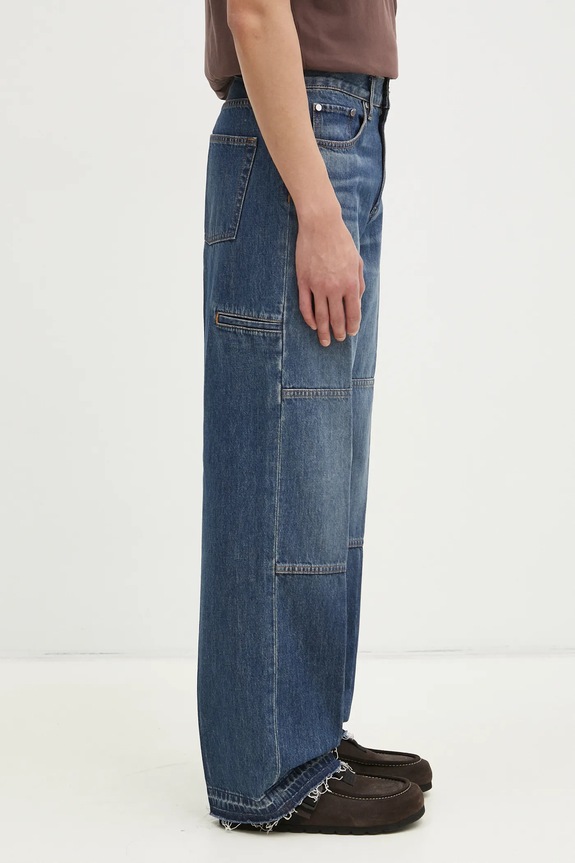 Rifle Helmut Lang Carpenter Jean.Bkly1 modrá O10DM203