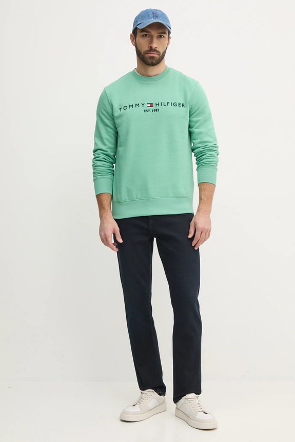 Τζιν παντελόνι Tommy Hilfiger MW0MW39039 σκούρο μπλε AW25