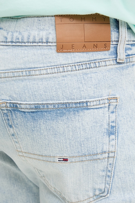 Kavbojke Tommy Jeans modra DM0DM21009