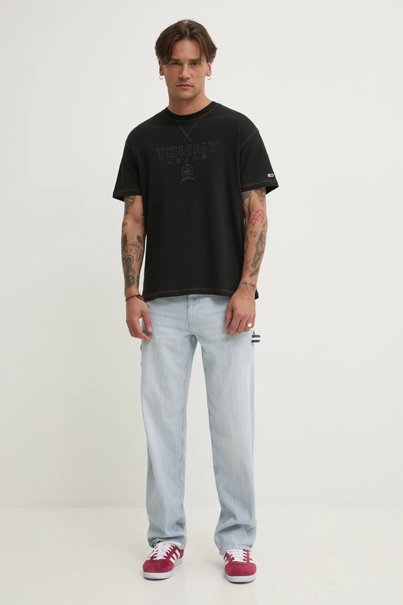 Tommy Jeans jeansy DM0DM21038 niebieski SS25