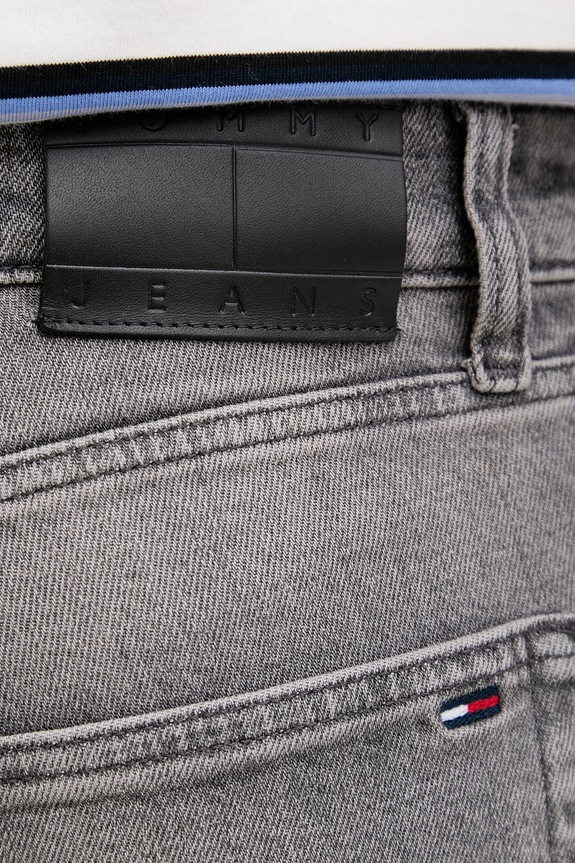 Rifle Tommy Jeans sivá DM0DM21379