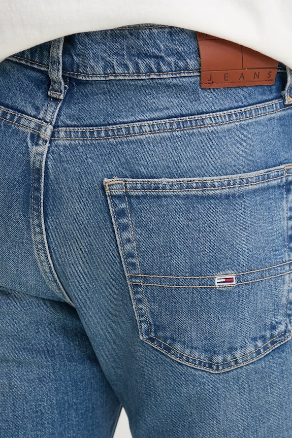 Rifle Tommy Jeans modrá DM0DM21858