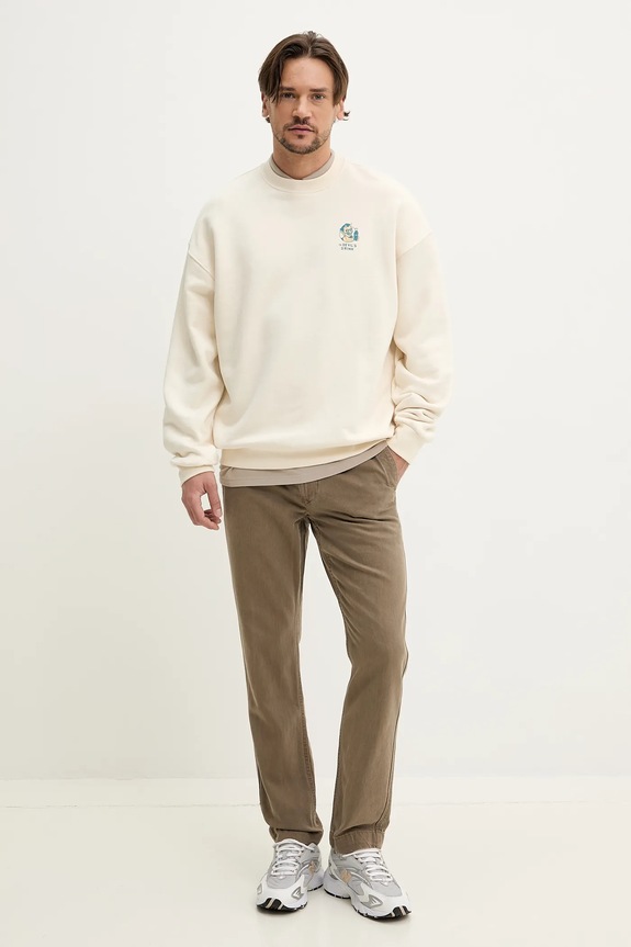 Abercrombie & Fitch jeansi KI131.5098.120 bej SS25