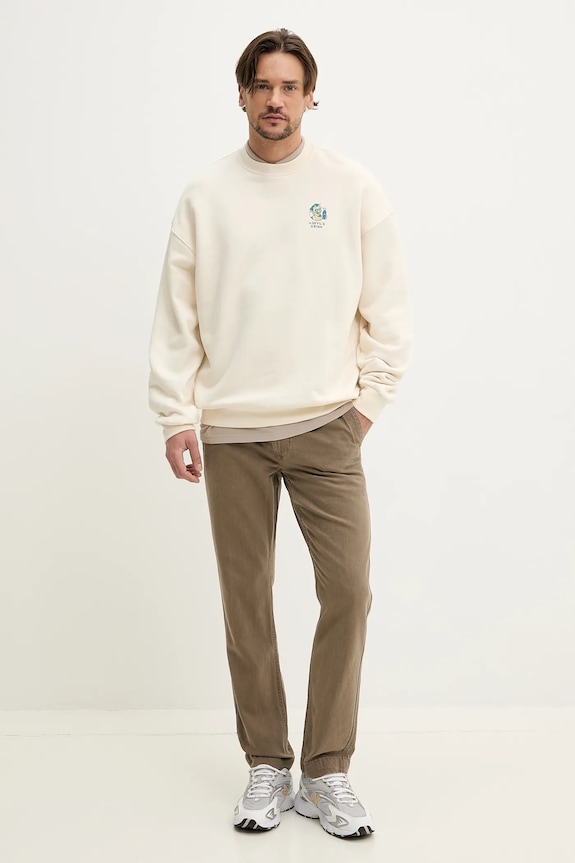 Τζιν παντελόνι Abercrombie & Fitch KI131.5098.120 μπεζ SS25